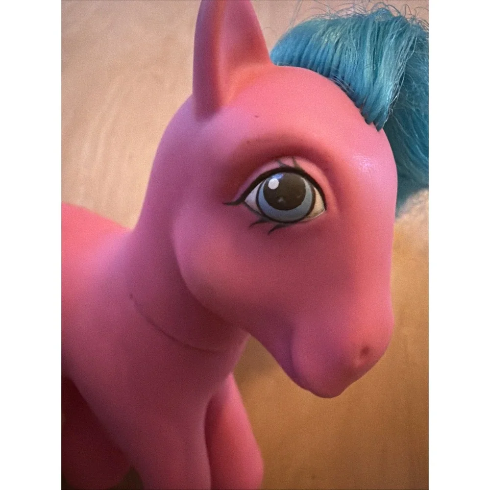 My Little Pony G1 Chocolate Delight Soda Sippin Pink EXC Vintage Hasbro MLP